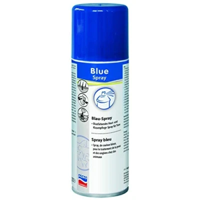 Image of Kerbl 15890 Livestock Keeping Blue Spray, 200 ml