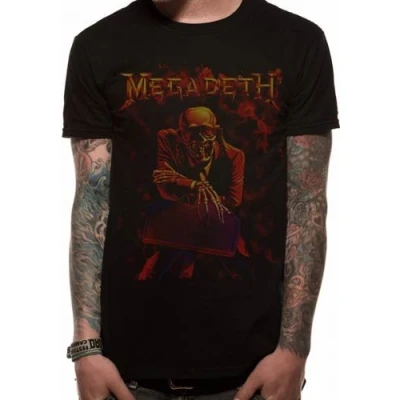 Image of Megadeth Men&#039;s Peace Sells Short Sleeve T Shirt, Black, X Large
