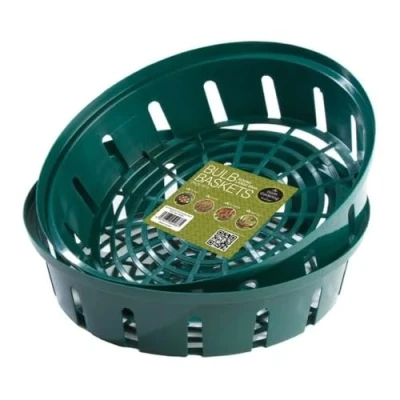 Image of Garland Bulb Baskets Round Large 30cm (Pack of 2)