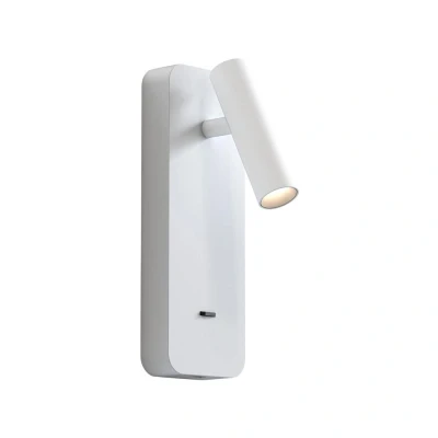 Image of Enna Surface USB Matt White Reading Light Astro