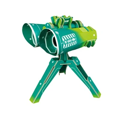 Image of Build Your Own Working Binoculars 16x Magnification Eco Friendly Cardboard Craft Kit Ages 8+