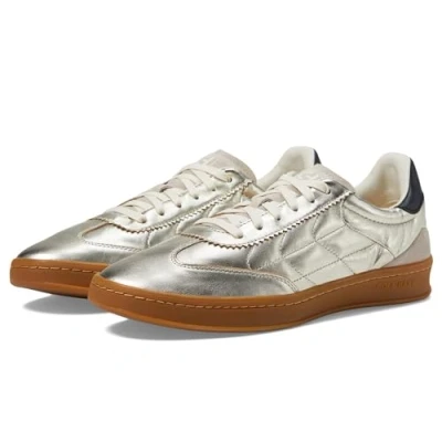 Image of Cole Haan Women&#039;s Grandprø Breakaway Sneaker, Gold, 5 UK