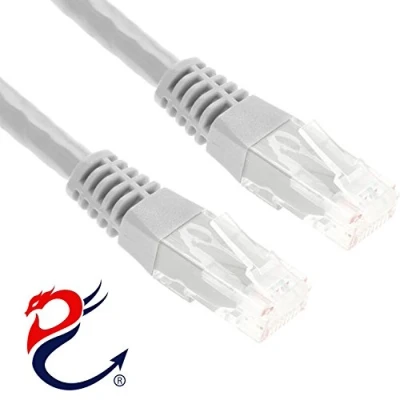 Image of DragonTrading 1.5 Metre Cat5e Ethernet Cable, Enhanced High Speed Network RJ45 UTP LAN Patch Cable Lead