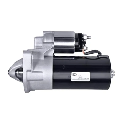 Image of 1347058080, 71789529 Starter motor HELLA 8EA 011 610 311 12V 2,5kW 9 82mm FIAT: Ducato II Platform/Chassis, Minibus