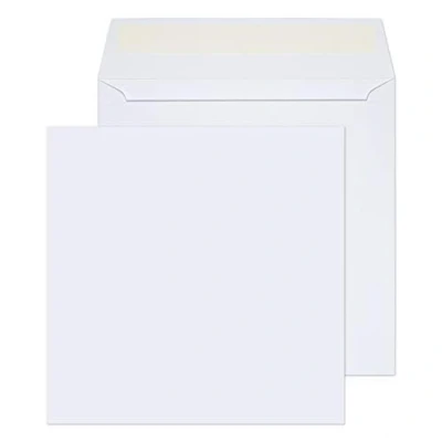 Image of Blake Purely Everyday 155 x mm 100 gsm Square Peel &amp; Seal Envelopes (0155PS) White Pack of 500