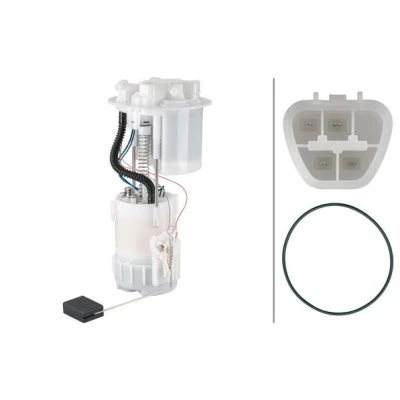 Image of 770200H010, 770200H030 fuel Feed unit HELLA 8TF 358 106 941 with seal, sender pressure regulator Electric CITROËN: C1 I