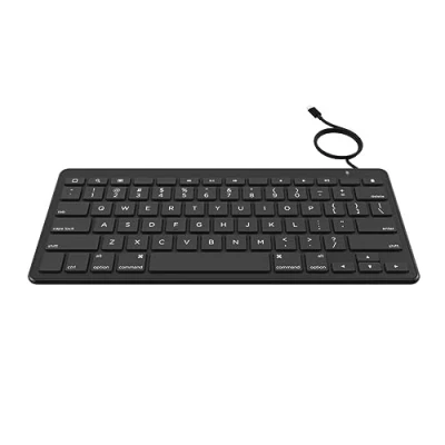 Image of ZAGG Wired Keyboard with Lightning Connector, (Black), (English UK)