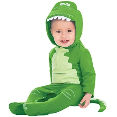 Image of Amscan DCREX RJ00 Rex Toy Story Child Bodysuit Costume, Unisex Children, Non Solid Colour, 0 3 Mons