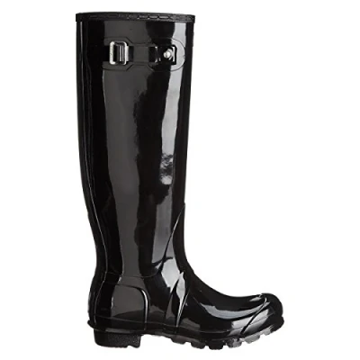 Image of Hunter Womens Original Tall Gloss Rubber Boots UK 5