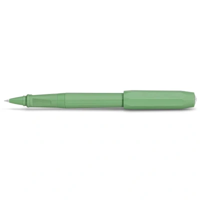 Image of Kaweco PERKEO Rollerball Pen Jungle Green I Gel with Refill for School Beginner Roller Ergonomic Grip Comfortable Writing Interchangeable 15.5 cm