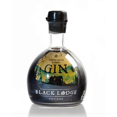 Image of Black Lodge Potions Stinging Nettle &amp; Honey Gin (70cl Bottle)