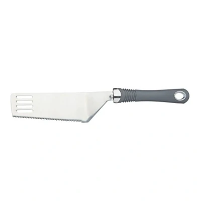 Image of KitchenCraft Professional Lasagne Cutter / Server with Soft Grip Handle, 27.5 cm (11&quot;), Gray