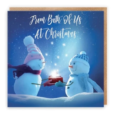 Image of Hunts England From Both Of Us Christmas Card At Starry Night Collection Fun