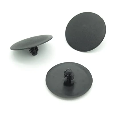Image of VVO Fasteners Black Plastic Bonnet Insulation &amp; Soundproofing Clips for Nissan 300ZX TT, (Pack of 10)
