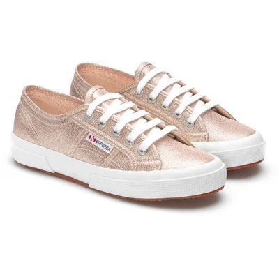 Image of Superga Women&#039;s 2750 lamew Low Top Sneakers, Rose Platinum, 3.5 UK
