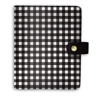 Image of Pukka Pad, Carpe Diem Personal Planner with Weekly, Monthly Undated Inserts, 20 x 19 4 cm, Buffalo Check
