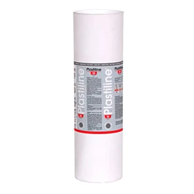 Image of Plastiline 10755T Tube of Modeling Dough, High Precision Modeling, Sculpting, Molding Hardness 55 (medium) 10 kg Dark gray shade. Made in France
