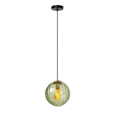 Image of Monsaraz Retro Pendant light Ø 25cm 1xE27 Green