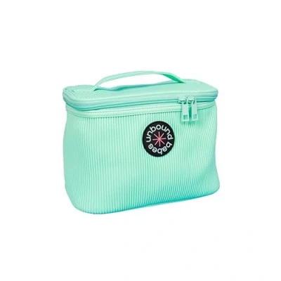 Image of Unbound Storage Bag: Quality Pleated Travel Bag for Makeup and Toiletries (Sea)