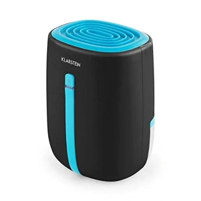 Image of Klarstein Shetland 600 Air purifier, Moisture Remover, 22 W, Silent operation, Two LEDs, dimensions of approx. 15 x 21.5 12 cm, weight 1800 g., 0.22 litre/day, 0.5 L water tank, black