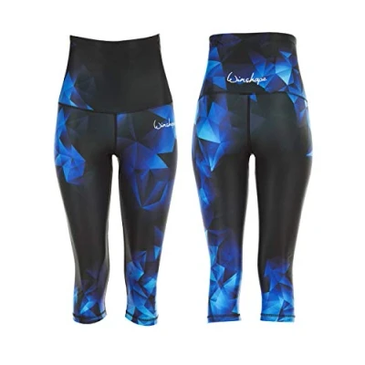 Image of Winshape HWL202 Women&#039;s Functional Power Shape 3 Piece Leggings, Womens, SAPHIR XXL, sapphire, XXL