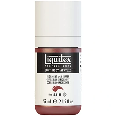 Image of Liquitex Acrylic Paint, Iridescent Rich Copper, 59 ml (Pack of 1)