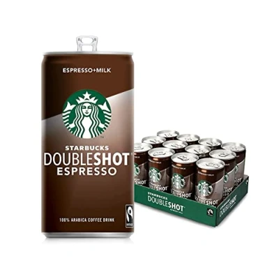Image of Starbucks Doubleshot Espresso Coffee Drink 12x 200ml