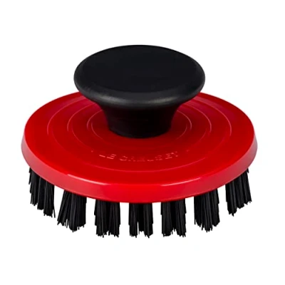 Image of Le Creuset Grill Brush, Plastic, Cerise, 93010200060000