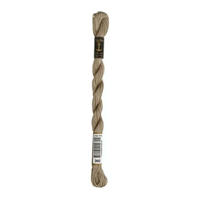Image of Anchor pearl thread, embroidery Cotton, 00392 Tundra, tundra