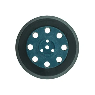 Image of 1 x SabreCut OSSCSPB125H 125mm 8 Hole Hard Density Random Orbital Sander Hook &amp; Loop Backing Pad Compatible with Bosch PEX12 PEX125 PEX400 (Old Model ONLY) SKIL 7435H1