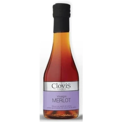 Image of CLOVIS FRANCE Merlot Vinegar 8.45oz / 250 ml Glass bottle