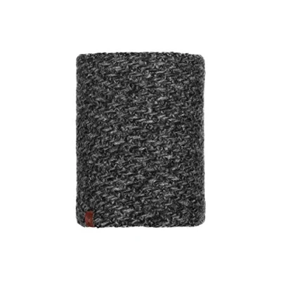 Image of Buff Men Agna Knitted Neckwarmer Black, One Size
