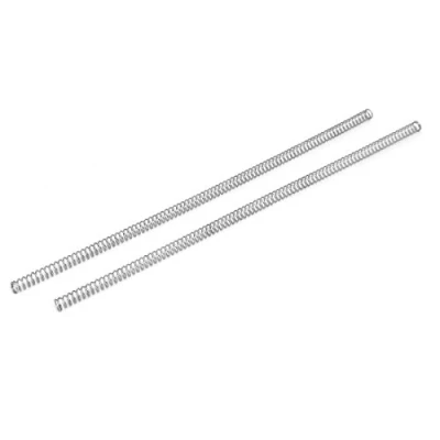 Image of sourcingmap Compression Spring,304 Stainless Steel,8mm OD,1mm Wire Size,305mm Free Length,Silver Tone,2Pcs