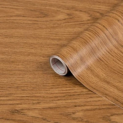 Image of d c fix vinyl wrap Light oak wood effect 67,5 cm x 2 m sticky back plastic roll for furniture, kitchen &amp; cupboards contact paper sticker self adhesive film