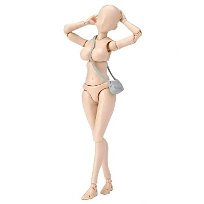 Image of TAMASHII NATIONS Figure Body Chan SH Figuarts Mujer Wireframe Naranja Kentaro Yabuki Deluxe 13cm