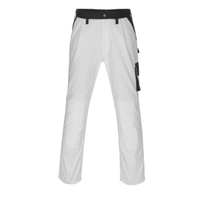 Image of Mascot 00979 430 Image Trousers with Kneepad Pockets White/Navy L35W54.5