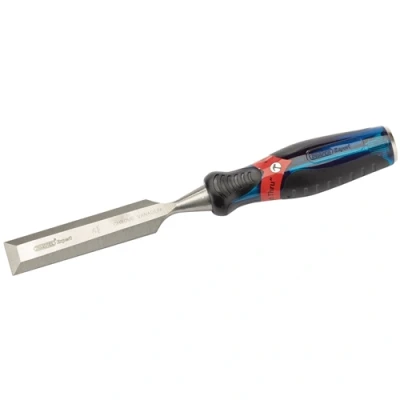 Image of Draper Soft Grip Pound Thru Bevel Edge Wood Chisel, 25 x 140mm