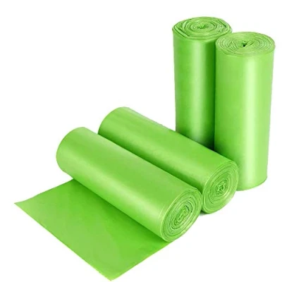 Image of Biodegradable bin liner 60 Counts, 50L small trash bag Recycle 13 Gallon garbage bag,Thick degradable rubbish compostable For Food/household/garden waste in Kitchen, Office,Home
