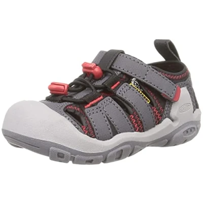 Image of KEEN Knotch Creek Sandal, Magnet/Red Carpet, 13 UK