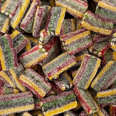 Image of Rainbow Bricks 700g Re Sealable Pouch by The Gourmet Sweet Company