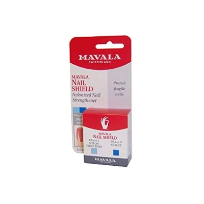 Image of Mavala Nail Shield Protects and Reinforces Fragile Nails 5ml Pack of 2