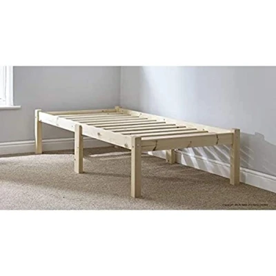 Image of STRICTLY BEDS&amp;BUNKS Avon Studio Pine Bed Frame, 3ft Single