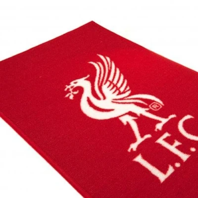 Image of Official Liverpool FC Rug A Great Gift / Present For Men, Boys, Sons, Husbands, Dads, Boyfriends Christmas, Birthdays, Fathers Day, Valentines Anniversaries Or Just As Treat Any Avid Football Fan