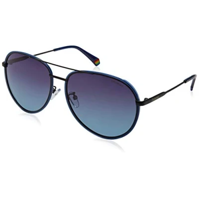 Image of Polaroid hummel PLD 6116/G/S Sunglasses, Blue, 61