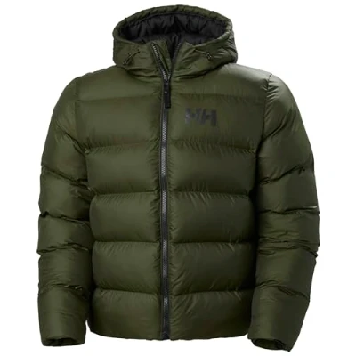 Image of Helly Hansen Mens Active Puffy Jacket, Utility Green, S