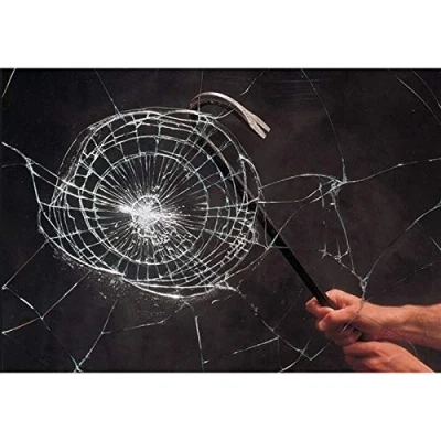 Image of Clear Safety &amp; Security Window Film (Anti Shatter Glass Protection) (50cm x 1 metre 10 Metre) 4