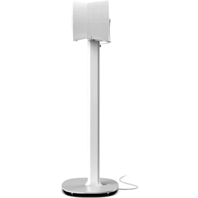 Image of Flexson Floor Stand for Sonos ERA 300, Single pack in White with cable management