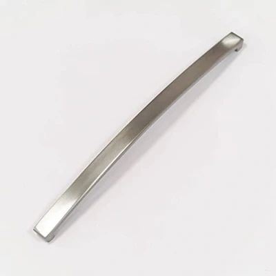 Image of 384mm Brushed Nickel Square Bow Handle for Kitchen Cabinets Bedroom Bathroom Furniture Cupboards