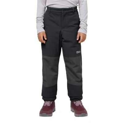 Image of Jack Wolfskin Rascal Winter Outdoor trousers for kids, Size: 18 24m, Black