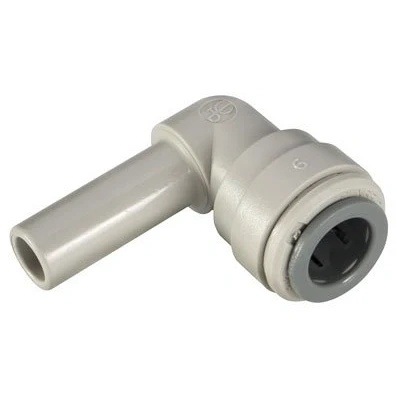 Image of JOHN GUEST 3/8&quot; OD X 5/16&quot;OD TUBE Stem ELBOW Elbows (Push in Fittings, Imperial)